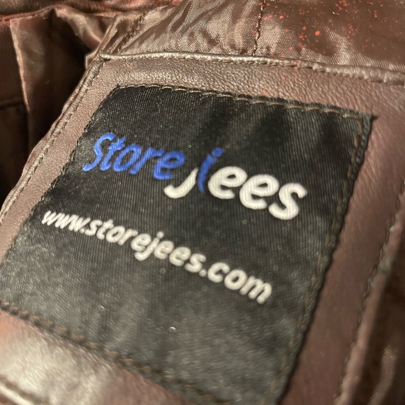 Storejees lamb skin jacket - Picture 6 of 12